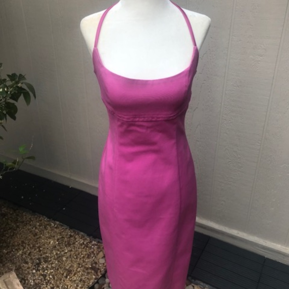 Pink Maria Bianca Nero Bodycon Cocktail Dress